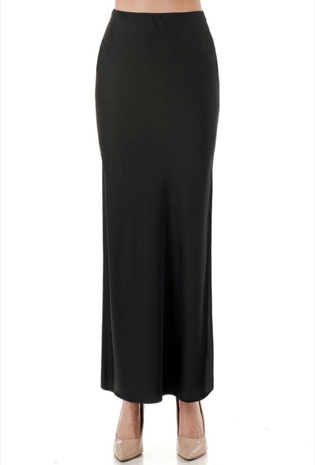 Satin Boho Skirt